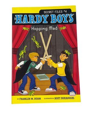 Hardy Boys Secret Files 4 Hopping Mad Mystery Book New